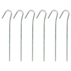 Aluminium Round Wire Skewers 15cm - 6 Pack