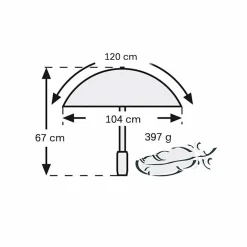 Birdiepal Outdoor Trekking Umbrella