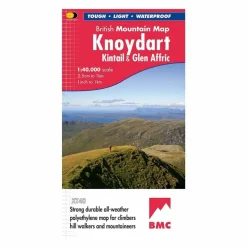 British Mountain Map - Knoydart