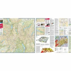 British Mountain Map - Lake District