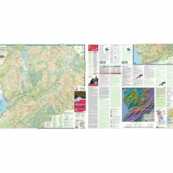 British Mountain Map - Snowdonia South