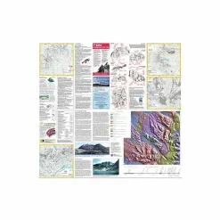 British Mountain Map - Torridon & Fisherfield