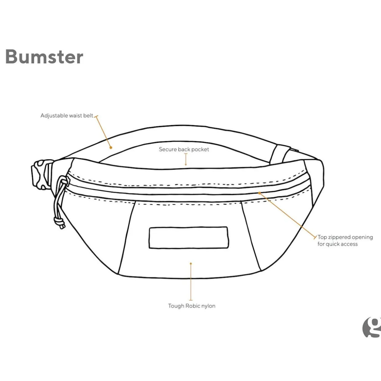 Bumster Waist Pack