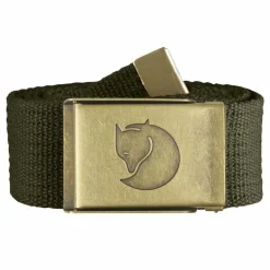 Canvas Brass Belt 4cm