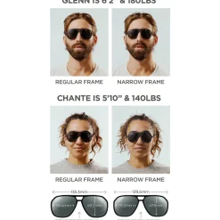 Classic Polarised Armless Sunglasses