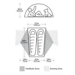 Copper Spur Limited 2P Tent & Footprint