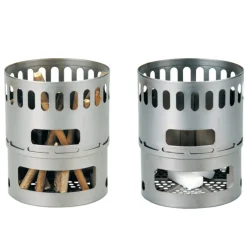 EBY255 Titanium Alcohol Stove DX Set (Ti DX Stand & Stove)