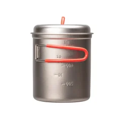 ECA616 Titanium Ultralight Deep Pot S (0.6L)