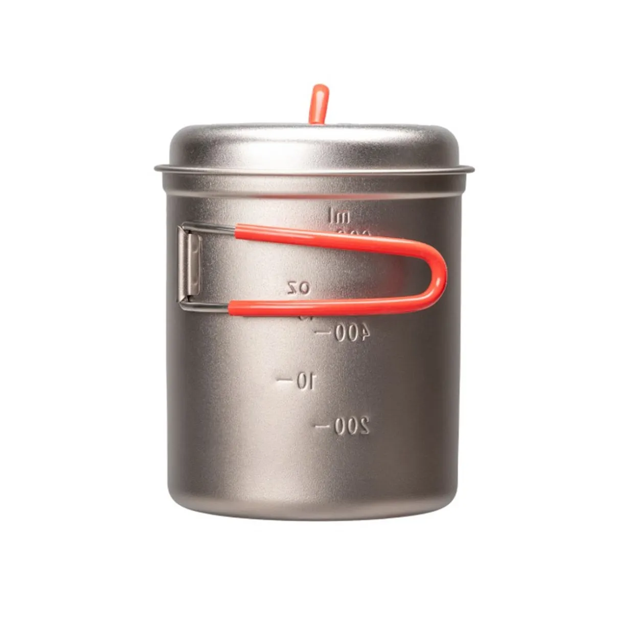 ECA616 Titanium Ultralight Deep Pot S (0.6L)