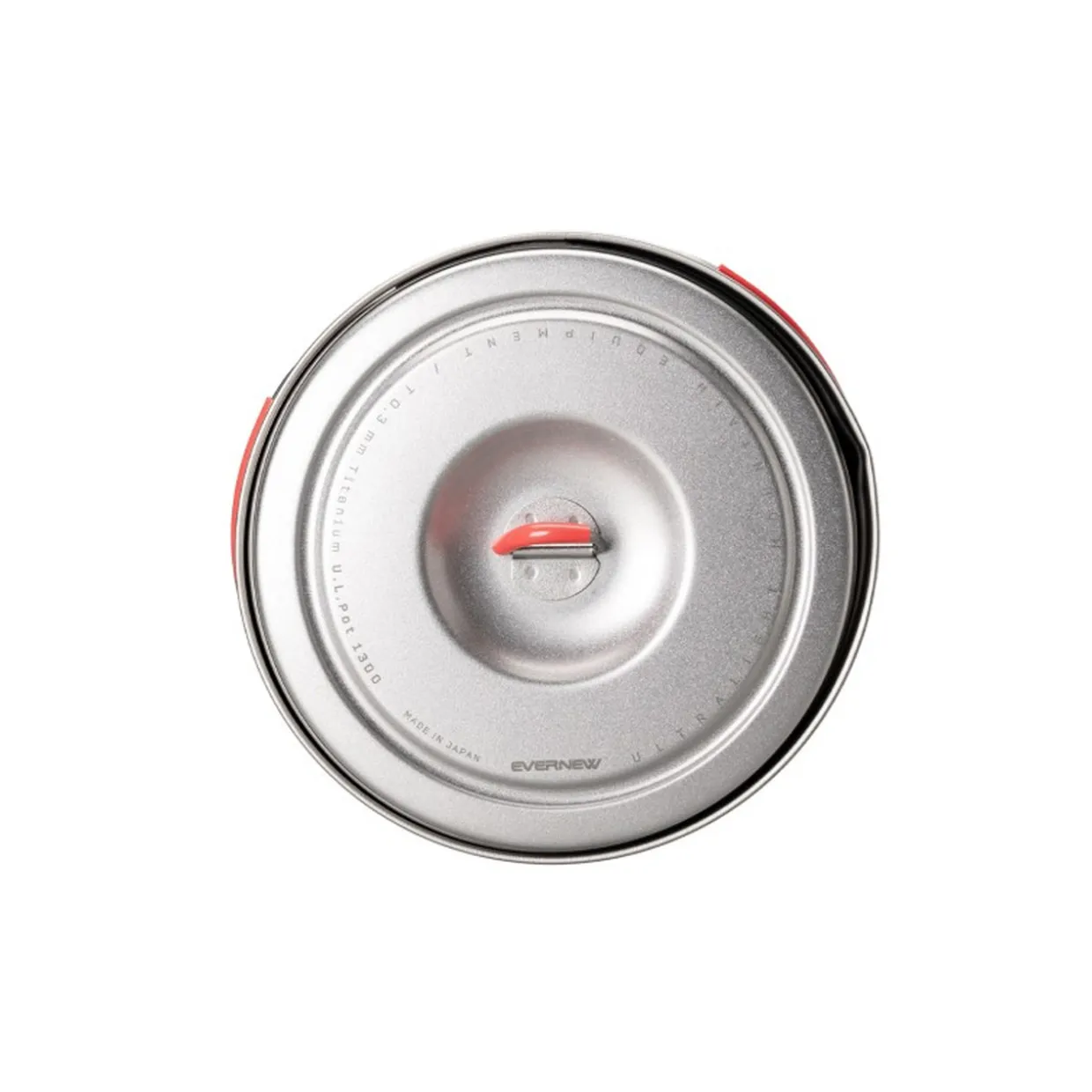 ECA536 Titanium Ultralight Pot Set M (900ml & 1300ml)