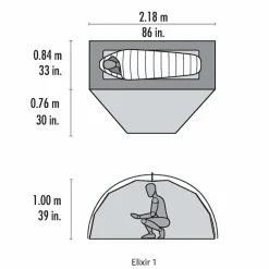 Elixir 1 Person Tent & Footprint