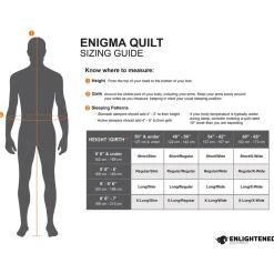 Enigma 850FP 10F Down Quilt with Draft Collar
