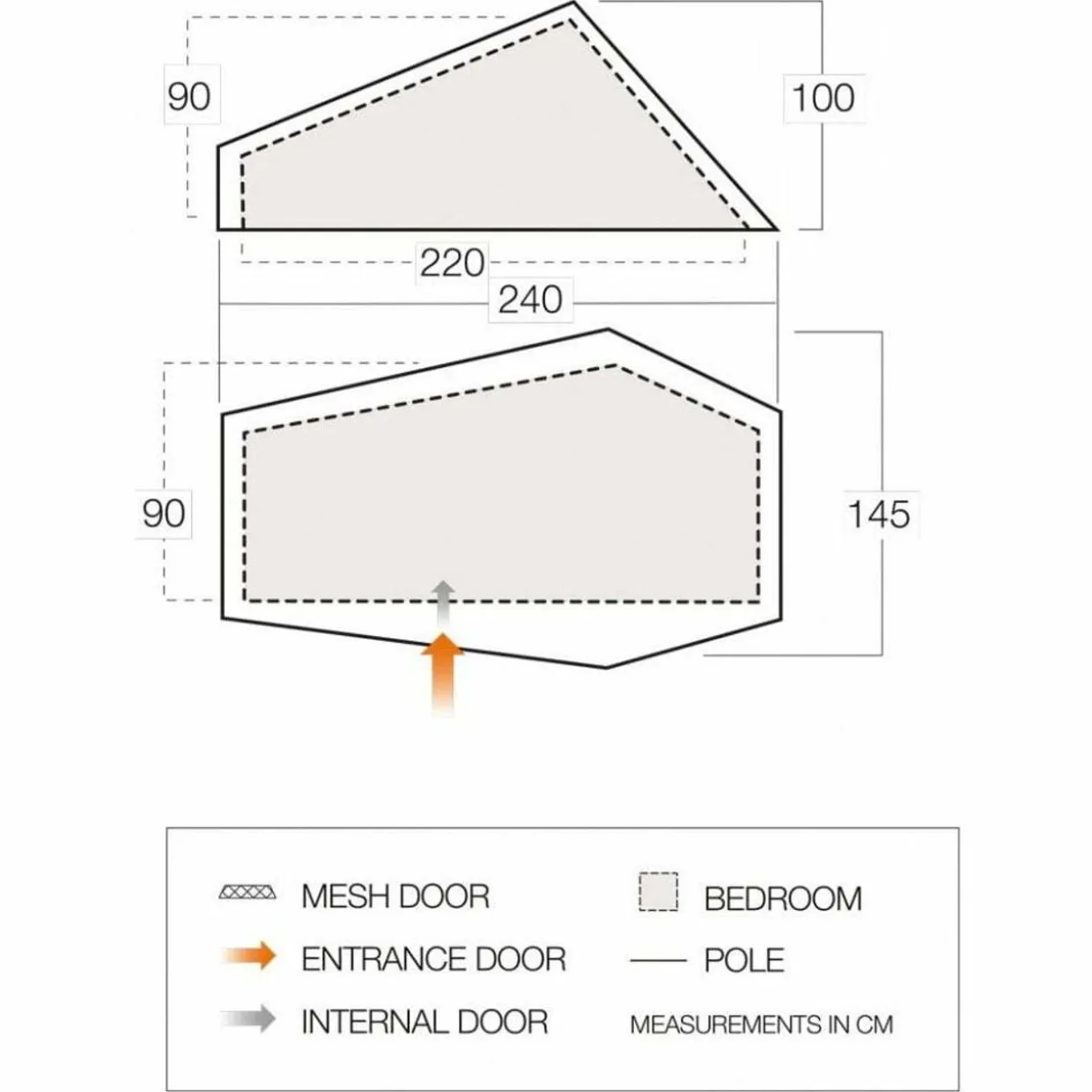 F10 Hydrogen Air Tent