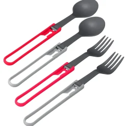Folding Utensils Spoon and Fork Kit