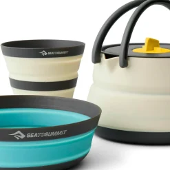 Frontier UL Collapsible Kettle Cook Set - [3 Piece] 1.1L Kettle, Cup & Bowl