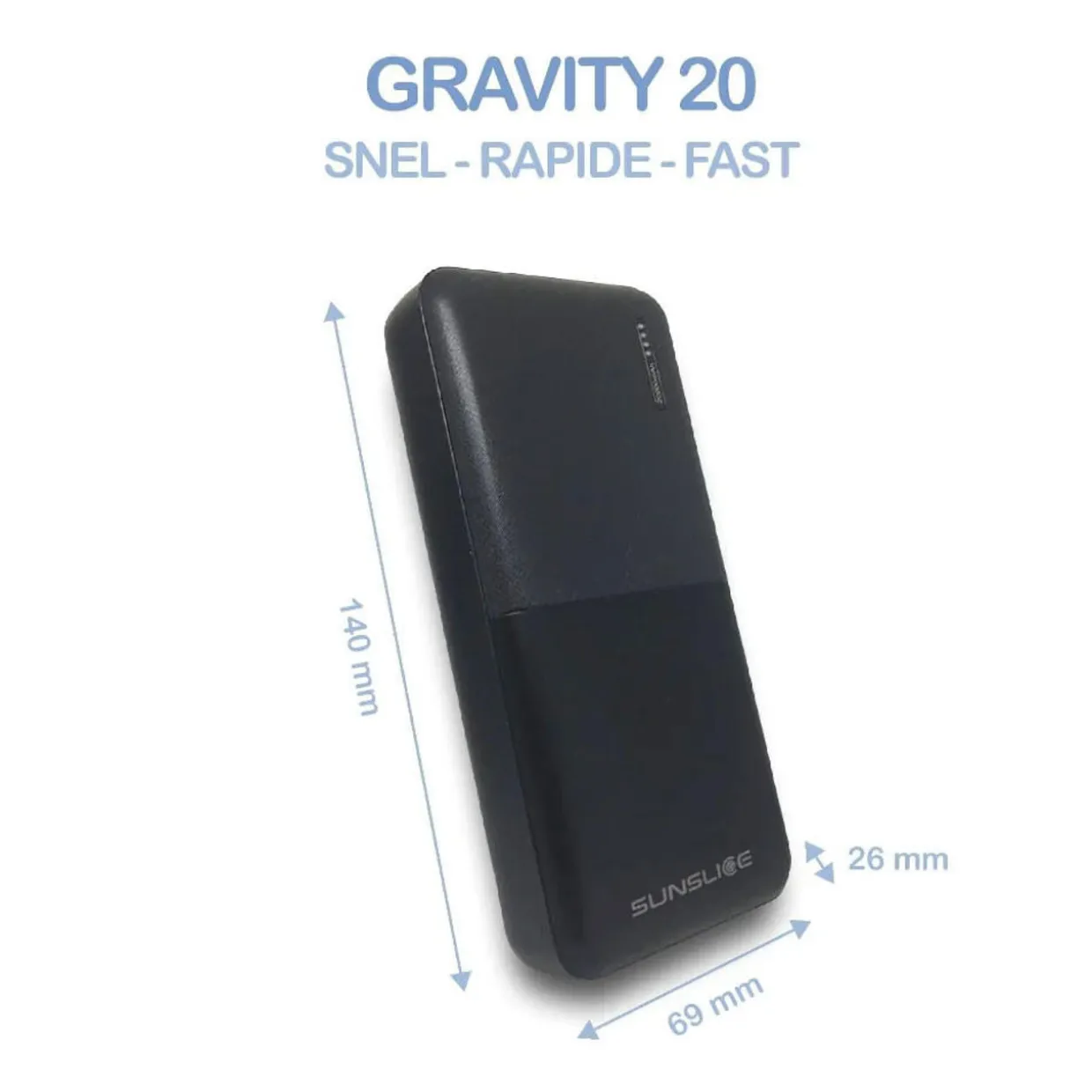 Gravity 20 Fast Portable Power Bank