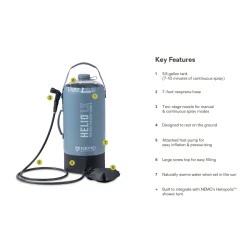 Helio LX Pressure Shower