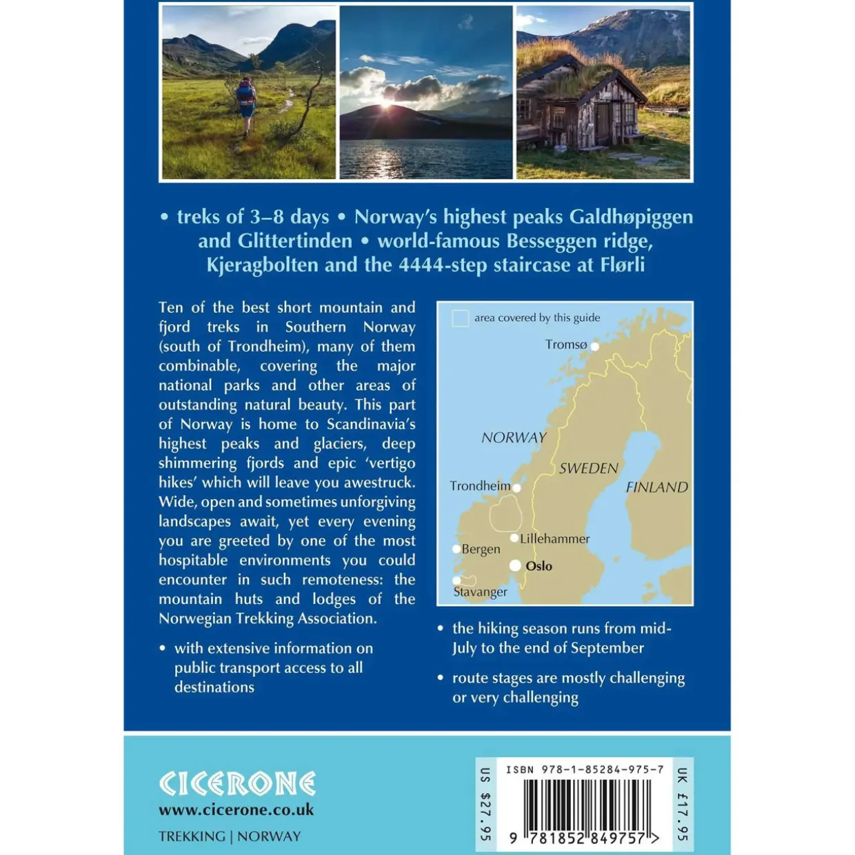 Hiking in Norway - South
