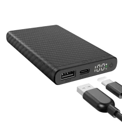K5 Carbon Fiber 10000mAh Waterproof Powerbank