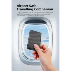 K5 Carbon Fiber 10000mAh Waterproof Powerbank