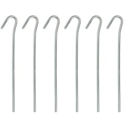 Mild Steel Round Wire Skewers 23cm - 6 Pack