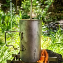 500ml Titanium Coffee French Press