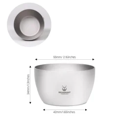 50ml Titanium Shot Glass