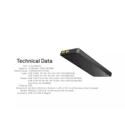 NB10000 Gen3 Power Bank