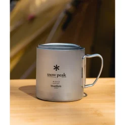 Recycled Titanium Double Wall 450 Mug