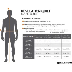 Revelation 850FP 20F Down Quilt with Draft Collar