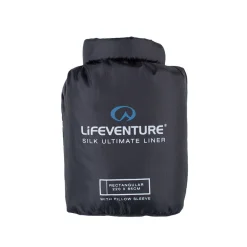 Silk Ultimate Sleeping Bag Liner, Anti-bac, Rectangular