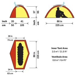 Soulo BL 1 Person Tent