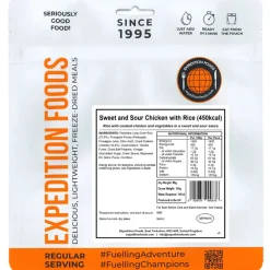 Sweet and Sour Chicken with Rice (Single Serving)