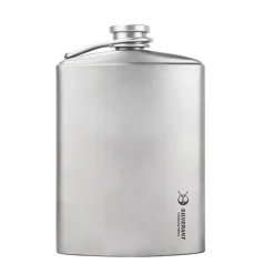 Titanium Hip Flask & Funnel 500ml