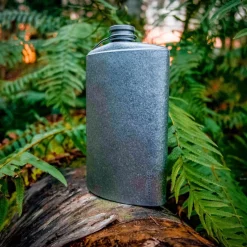 Titanium Hip Flask & Funnel 500ml