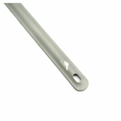 Titanium Long Handle Spork with Polished Bowl