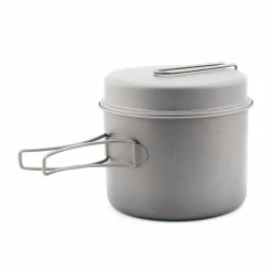 Titanium 1600ml Pot with Pan