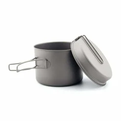 Titanium 1600ml Pot with Pan