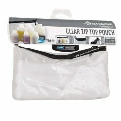 TPU Clear Zip Top Pouch