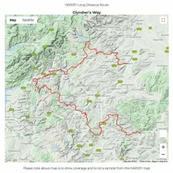 Trail Map XT40 - Glyndwr's Way