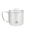 Ultralight Titanium Cup with Lid 400ml