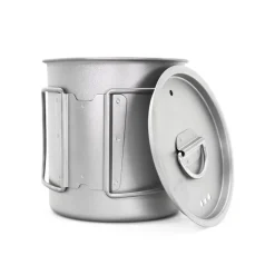 Ultralight Titanium Cup with Lid 600ml
