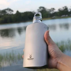Ultralight Titanium Water Bottle 600ml - Slim