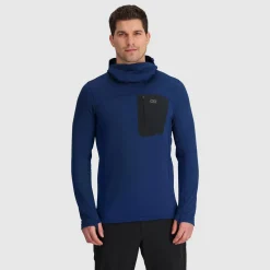 Vigor Grid Fleece Pullover Hoodie