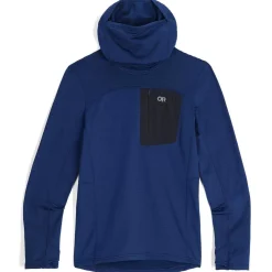 Vigor Grid Fleece Pullover Hoodie - Past Season Colours