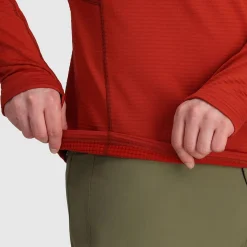 Vigor Grid Fleece Pullover Hoodie - Past Season Colours