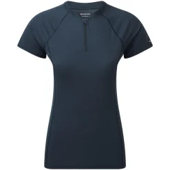Womens Dart Nano Zip T-Shirt