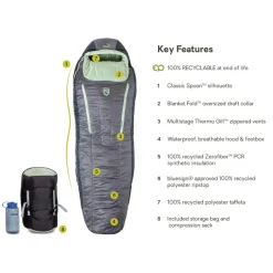 Womens Forte 35 Synthetic Sleeping Bag