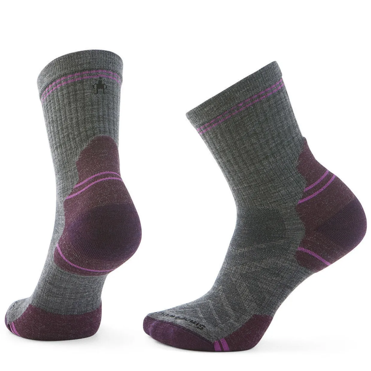 Womens Hike Targeted Cushion Mid Crew Socks