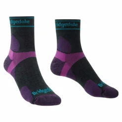 Womens Trail Run Ultra Light T2 Merino Sport 3/4 Crew Socks